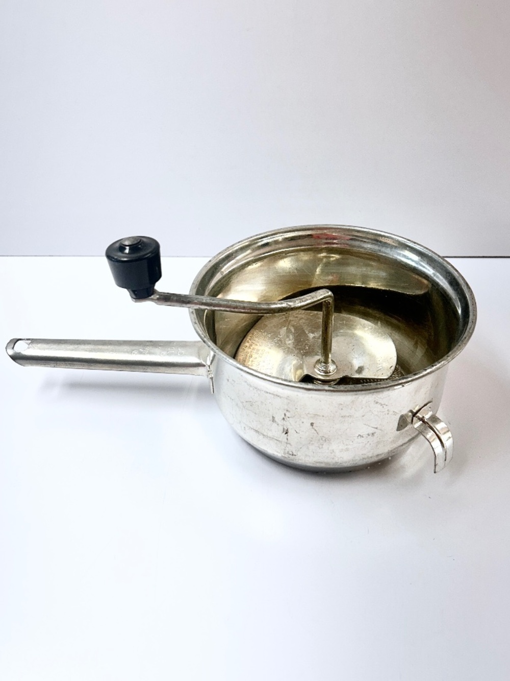 Vintage Foley Food Mill No 101 Stainless Steel 2 QT Masher Ricer Strainer